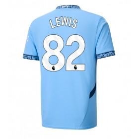 Manchester City Rico Lewis #82 Heimtrikot 2024-25 Kurzarm